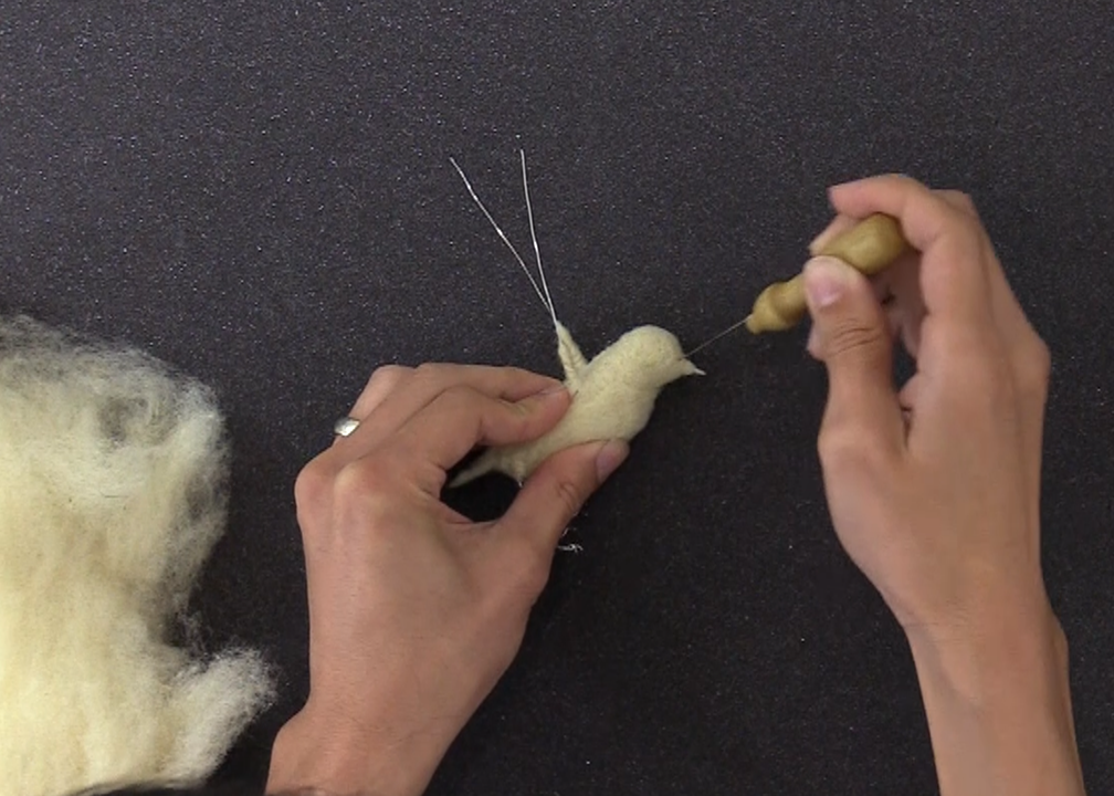 Needle Felting Tutorial 2D Robin - Digital Download