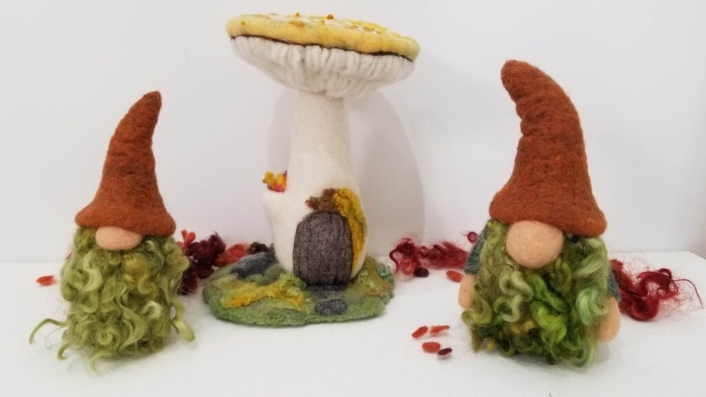 Mushroom Needle Felting Kits -Wholesale – Benzie Design