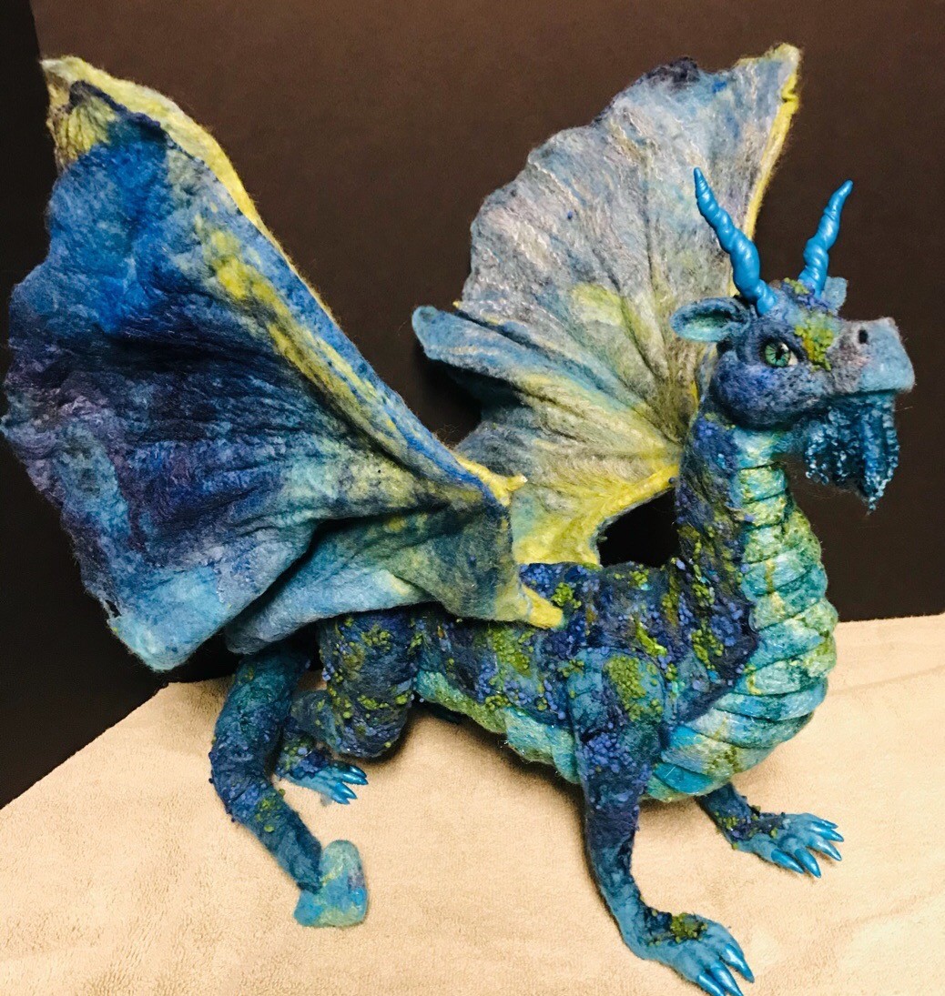 Here There Be Dragons Felting Tutorials