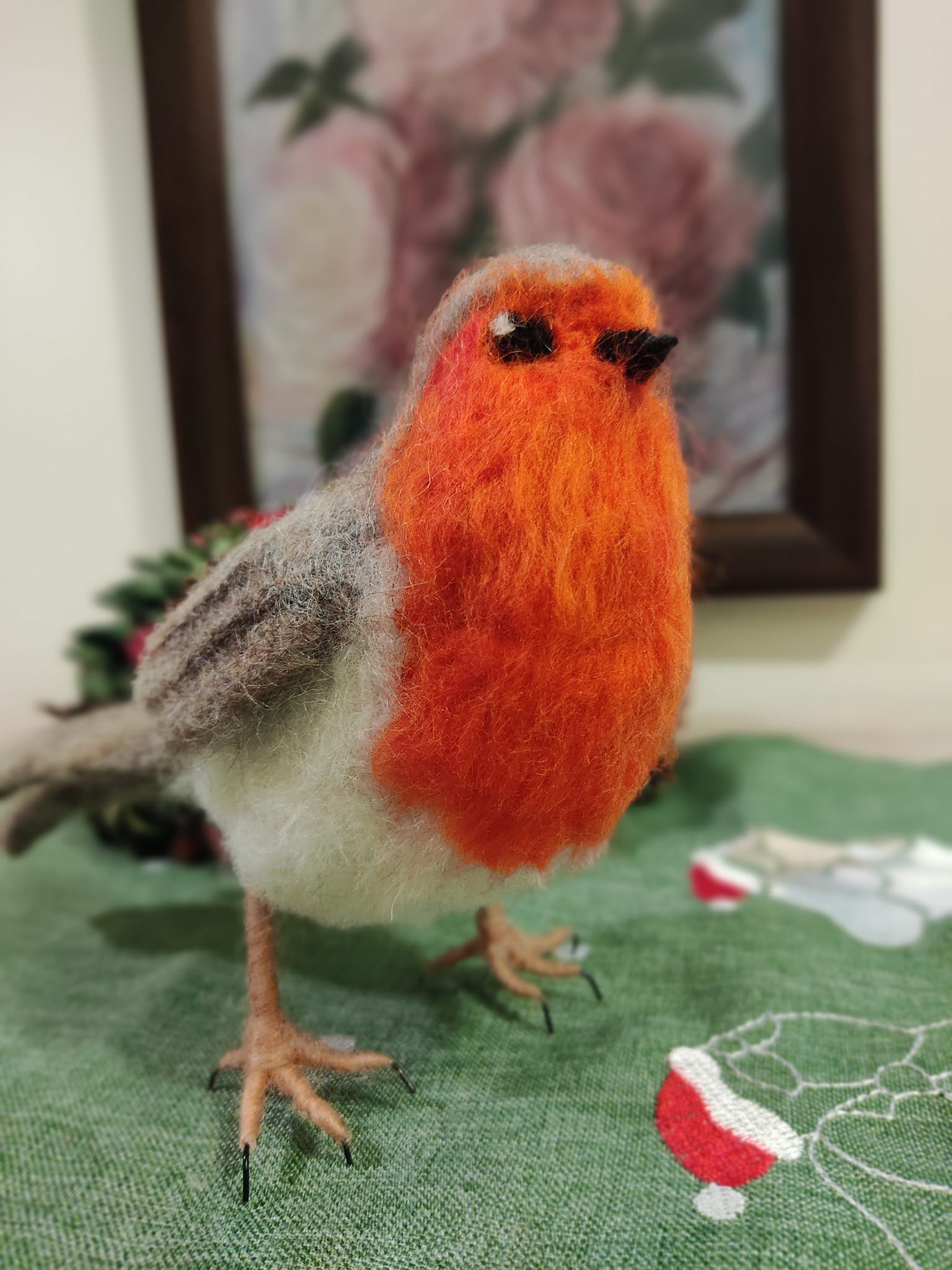 Needle Felt Bird: Tufted Titmouse – Felting Tutorials