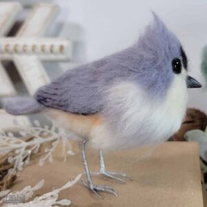 Needle Felted Blue Heron Felt Painting – LIVING FELT Blog!