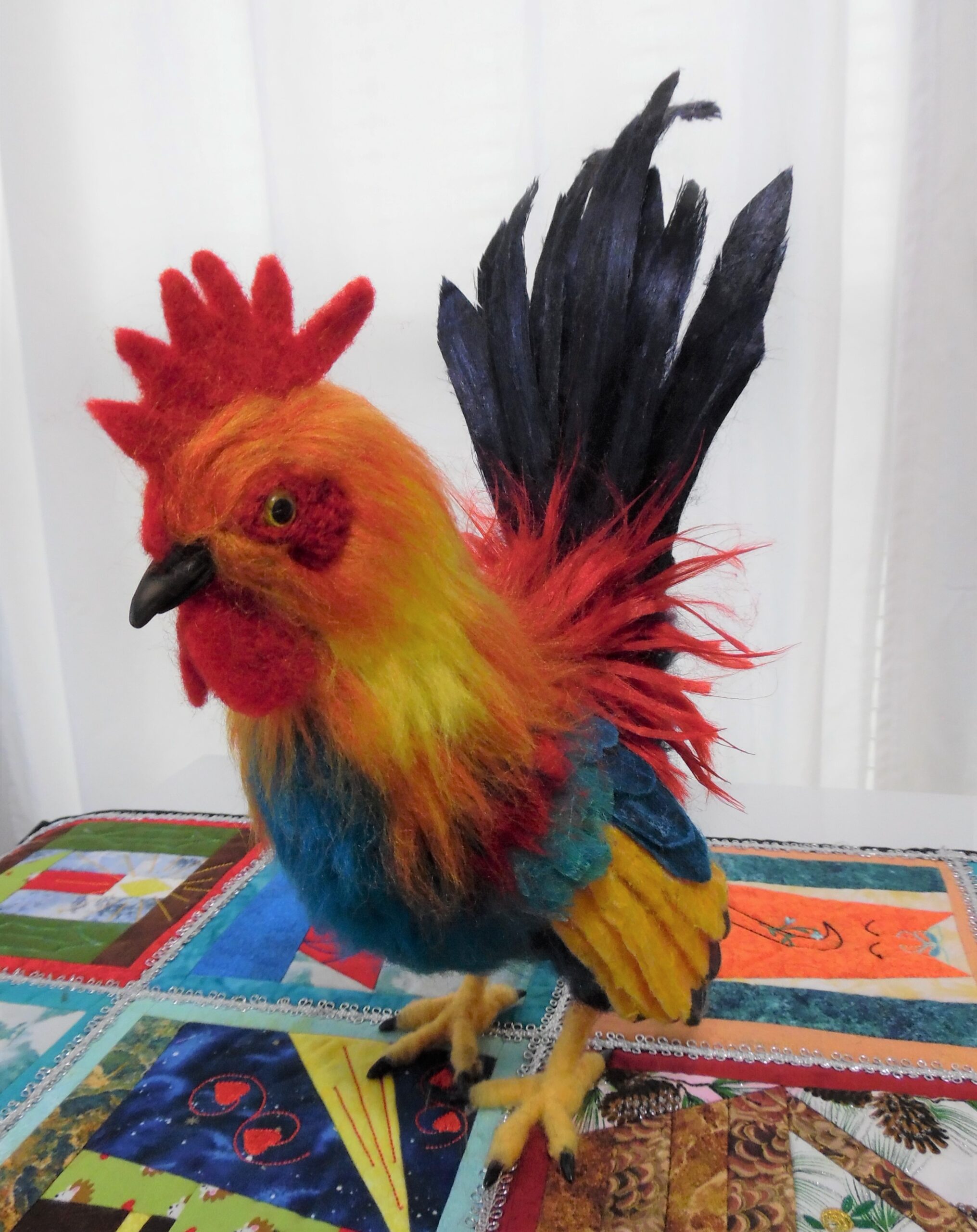 Rise and Shine Felted Rooster – Felting Tutorials