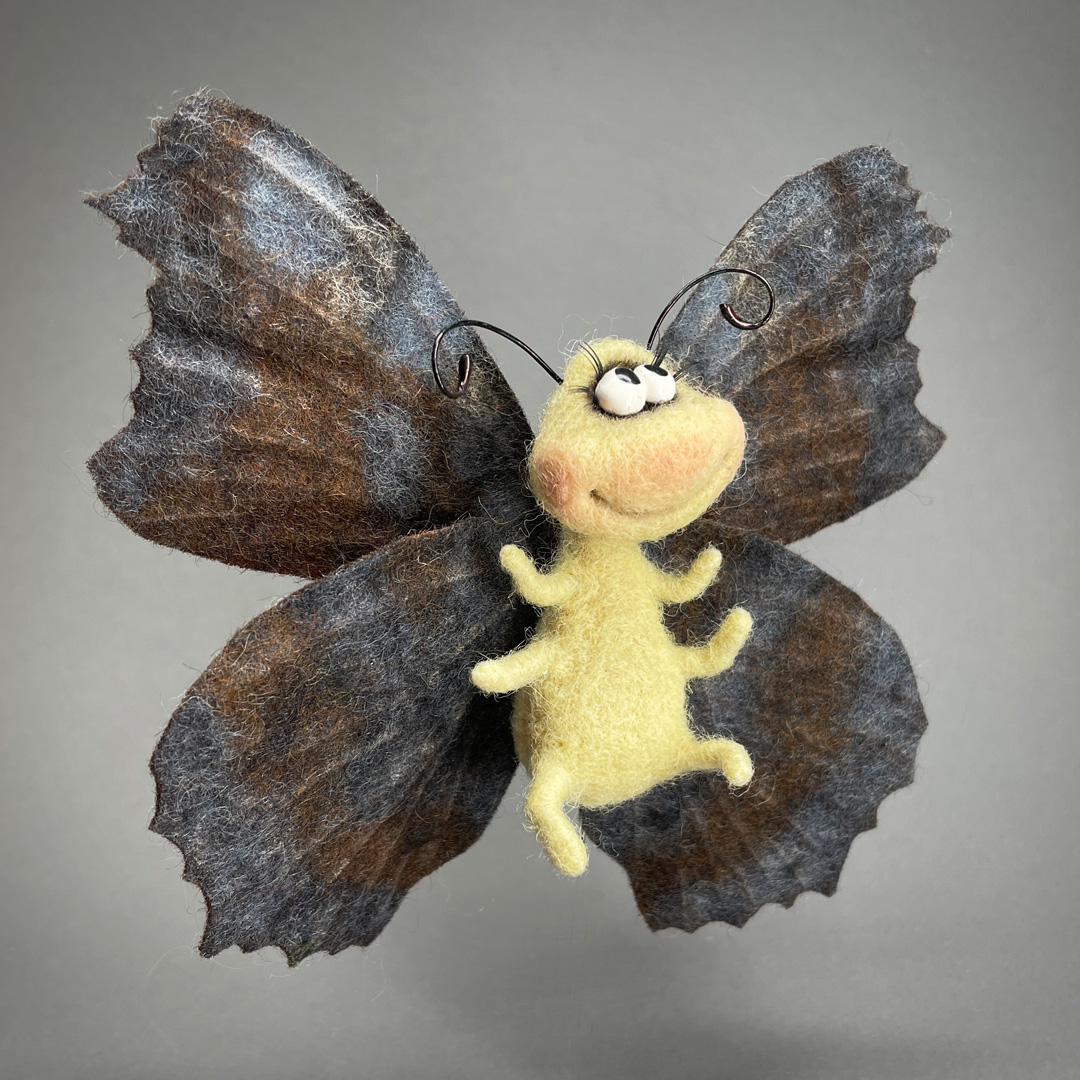 BUNDLE: Glued Felt + Peacock Butterfly - Image 3