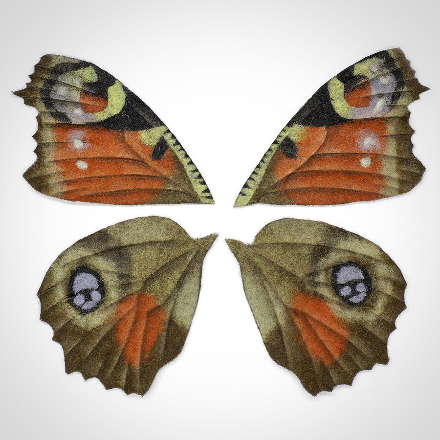 BUNDLE: Glued Felt + Peacock Butterfly - Image 2