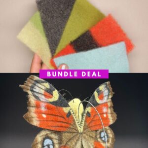 SAVE with Class Bundle Glued Felt plus Peacock Butterfly by Irina Egorova
